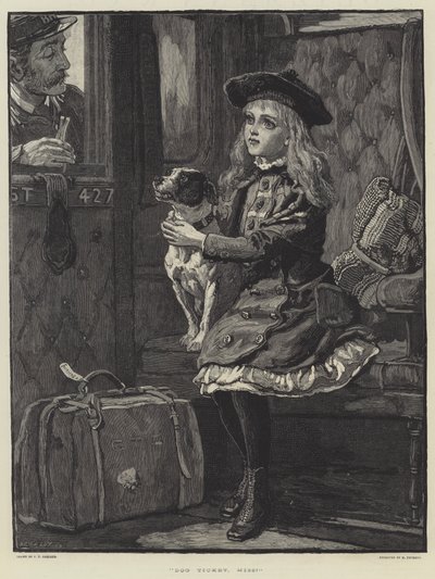 Billet pour chien, Mademoiselle! - Charles Trevor Garland